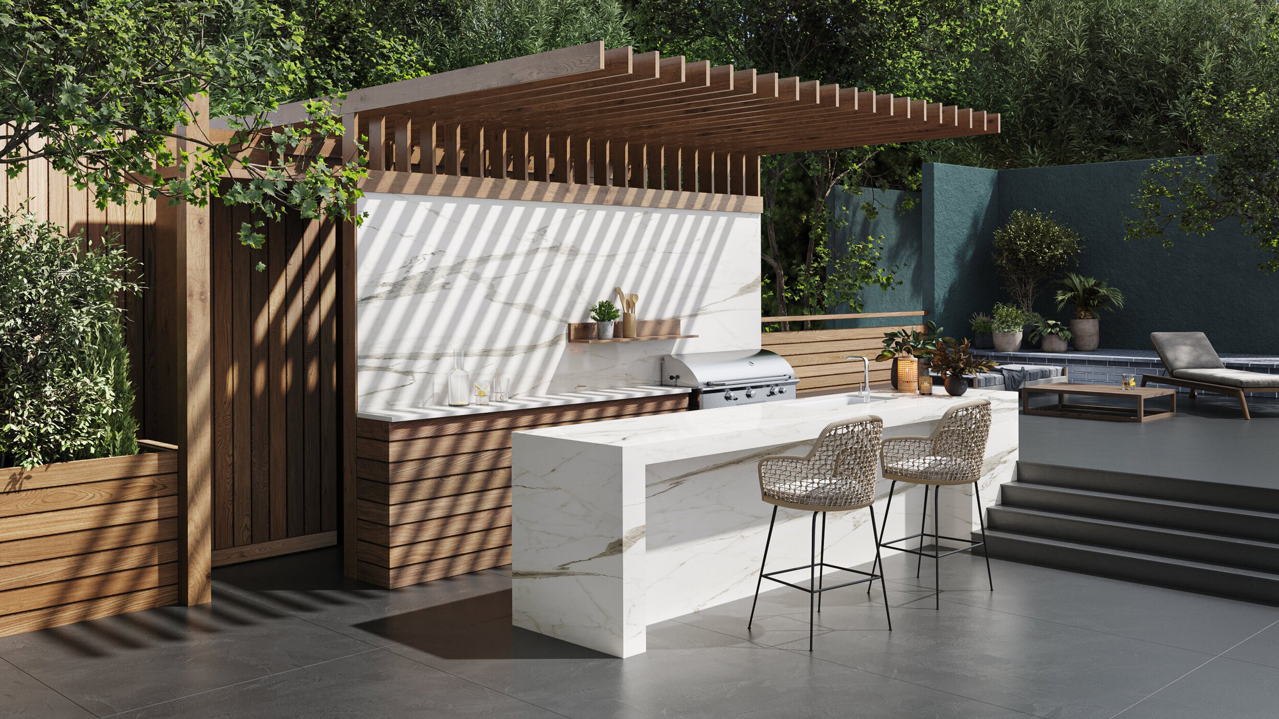 Outdoor Küche Dekton Daze