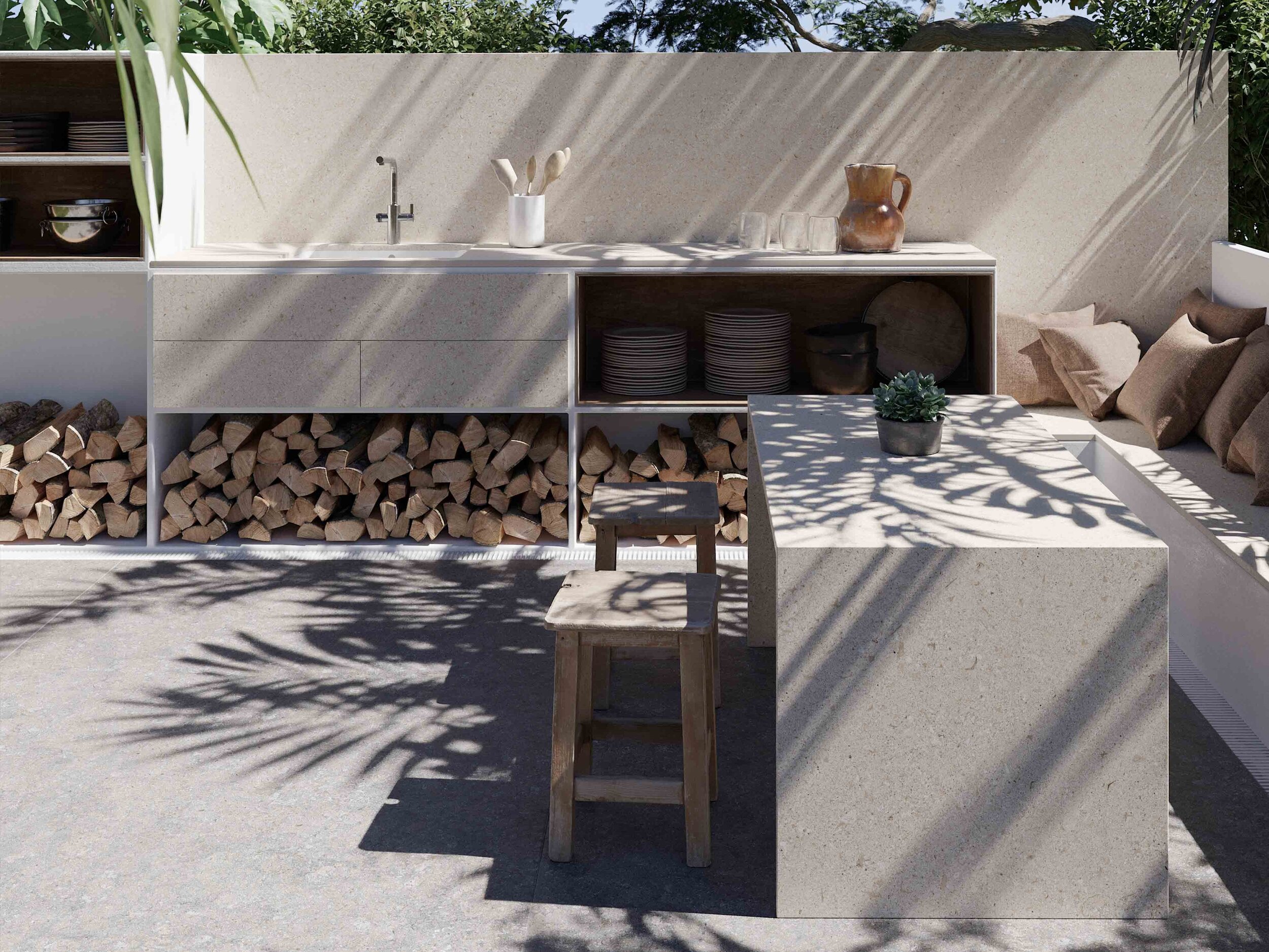 Outdoor Küche Dekton