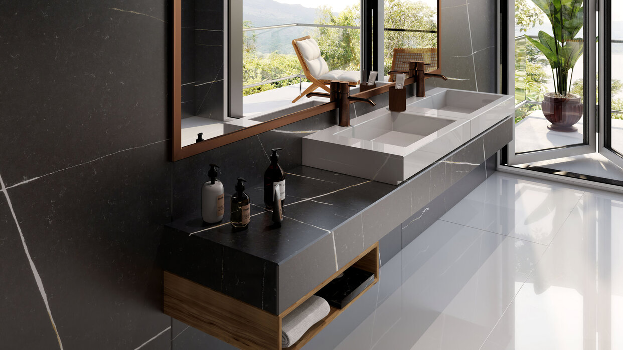 Dekton Inspiration Badezimmer - Marquardt Granit