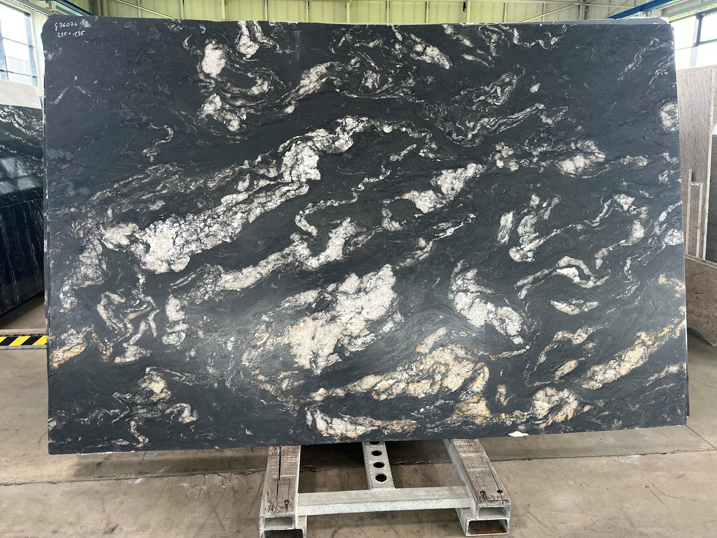 Naturstein Black Cosmic G36074 Musterplatte